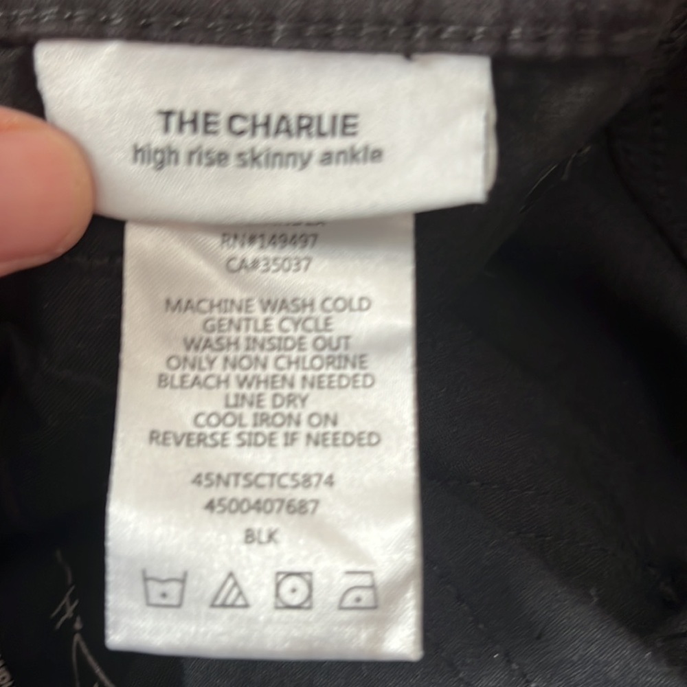 NWT Joe’s The Charles high rise skinny ankle pants size 26. - Picture 5 of 7